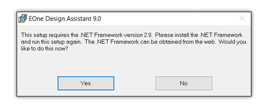 NET Framework Installation